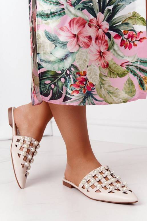 Chaussons avec semelle I Perłami... Chaussons avec semelle I Perłami...