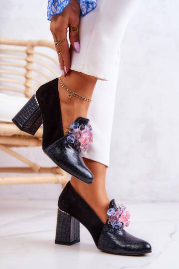 Chaussures à talons couleur noire Sofie 2