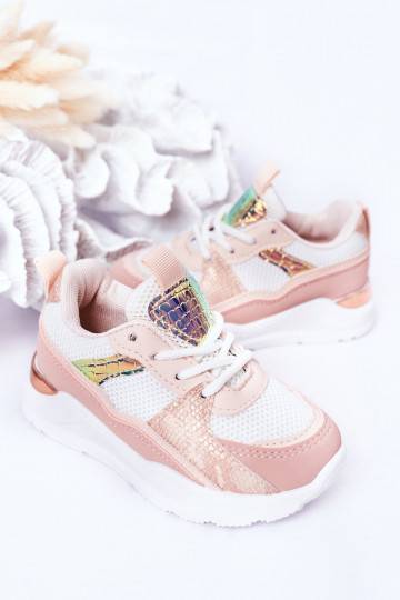 Baskets enfant Game Time roses