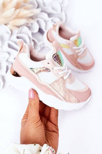 Baskets enfant Game Time roses 2