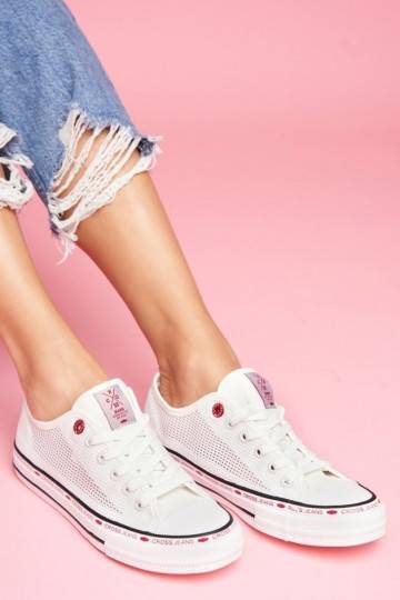 Chaussures de loisirs Cross Jeans couleur blanc