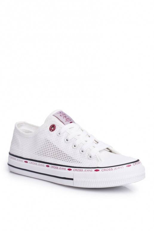Chaussures de loisirs Cross Jeans couleur blanc