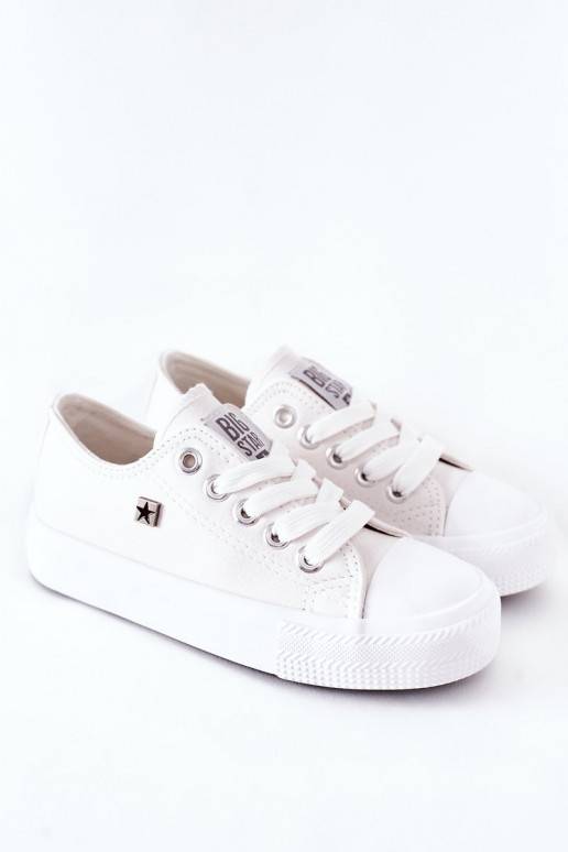 Chaussures de loisirs pour enfants en blanc de BIG STAR