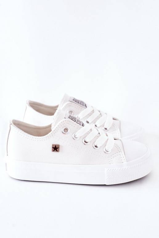 Chaussures de loisirs pour enfants en blanc de BIG STAR