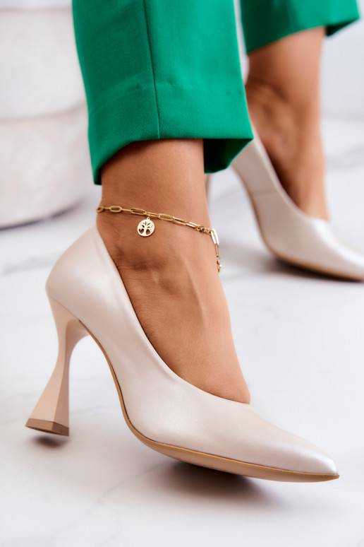 Chaussures à la mode Chaussures couleur beige