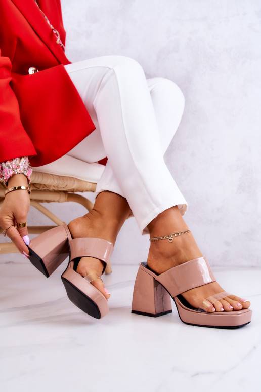 Sandales à talons Lakutas beige Seattle Sandales à talons Lakutas beige Seattle