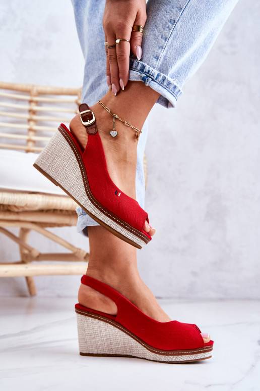 Sandales confortables à boucles de...