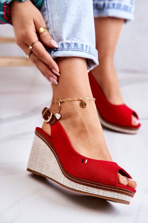 Sandales confortables à boucles de...