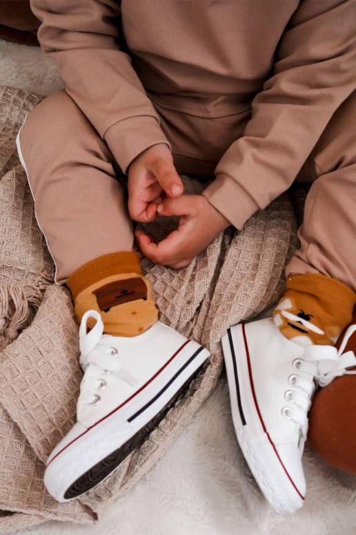 Chaussures de loisirs pour enfants modèle classique couleur blanche de Filemon