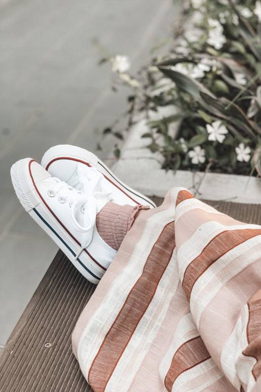 Chaussures de loisirs pour enfants modèle classique couleur blanche de Filemon
