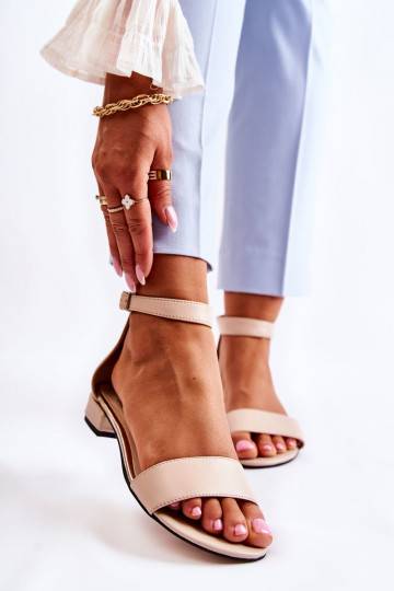 Sandales couleur beige Shanley 2