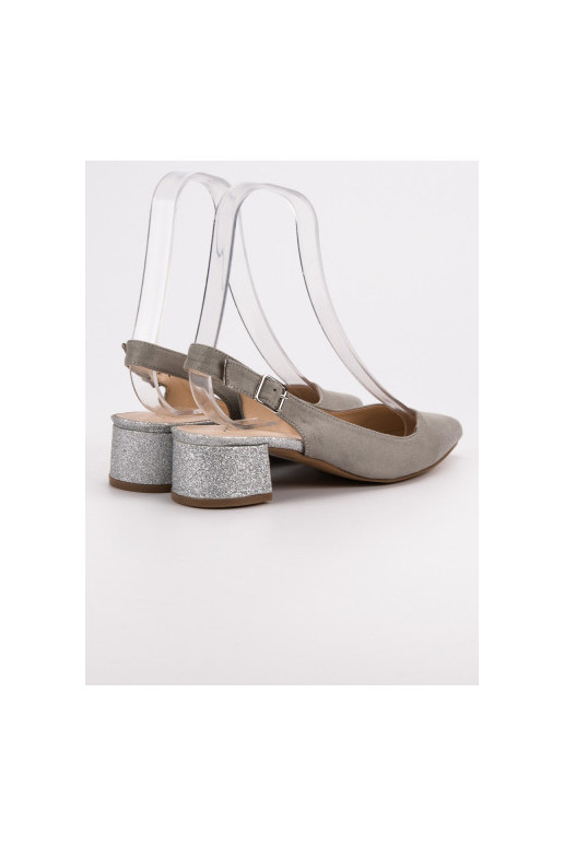 Chaussures à talons brillants YL381G