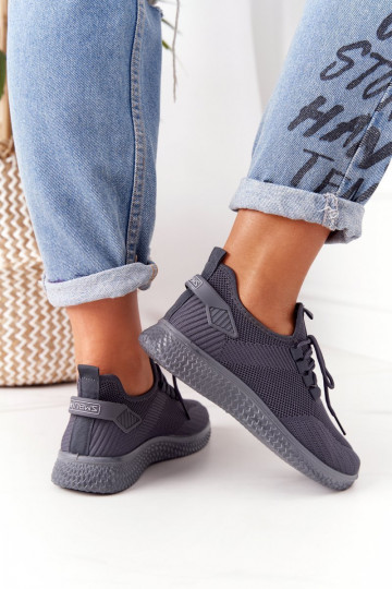 Chaussures de style sport de couleur grise Roxy 2