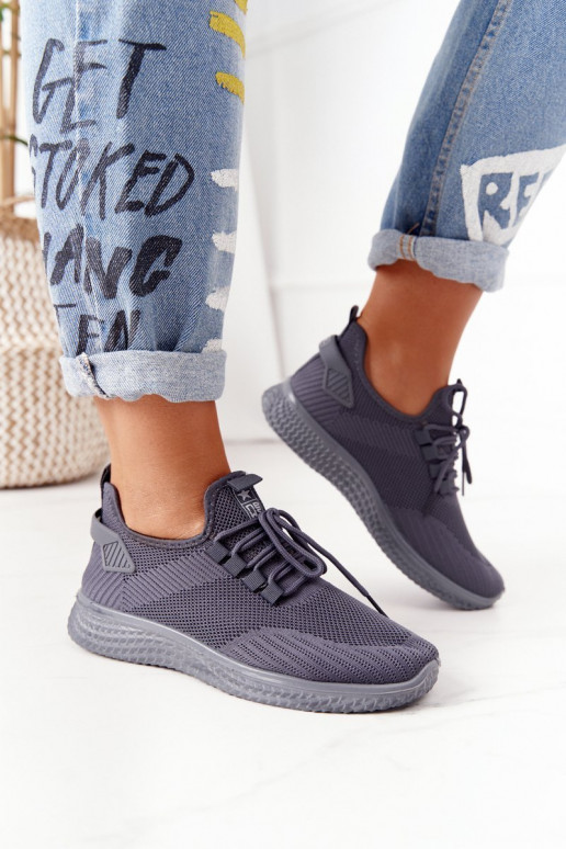 Chaussures de style sport de couleur grise Roxy