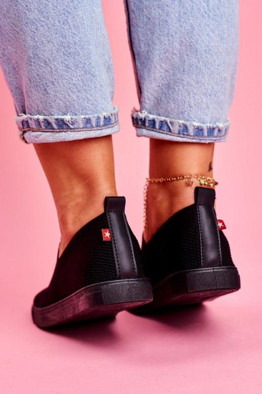 Baskets Slip-on couleur noire Big Star