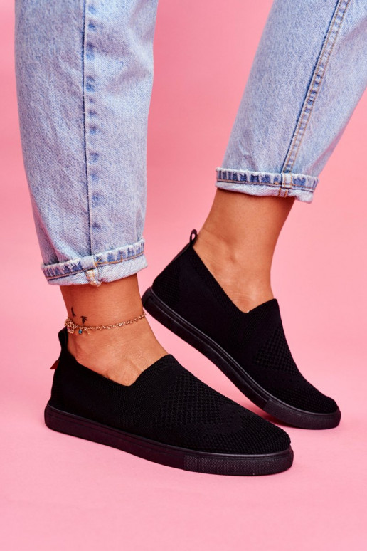 Baskets Slip-on couleur noire Big Star Baskets Slip-on couleur noire Big Star