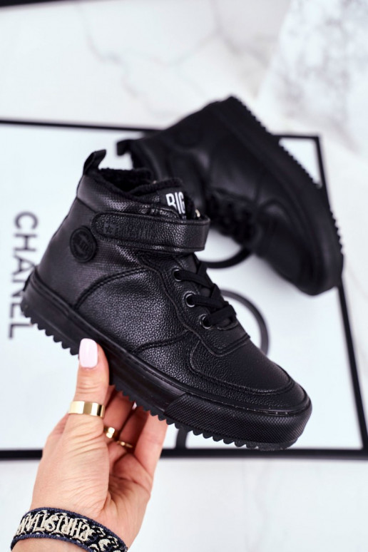 Chaussures chauffantes style sport enfant Big Star couleur noir
