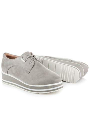 Chaussures de loisirs grises 2