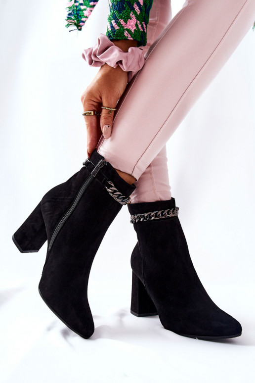 Bottines Laura Messi couleur noir