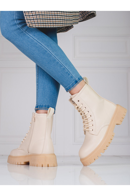 Bottines Shelovet beiges