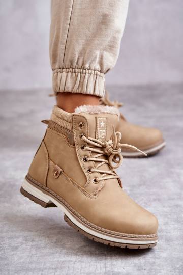 Bottines en ivoire Liv