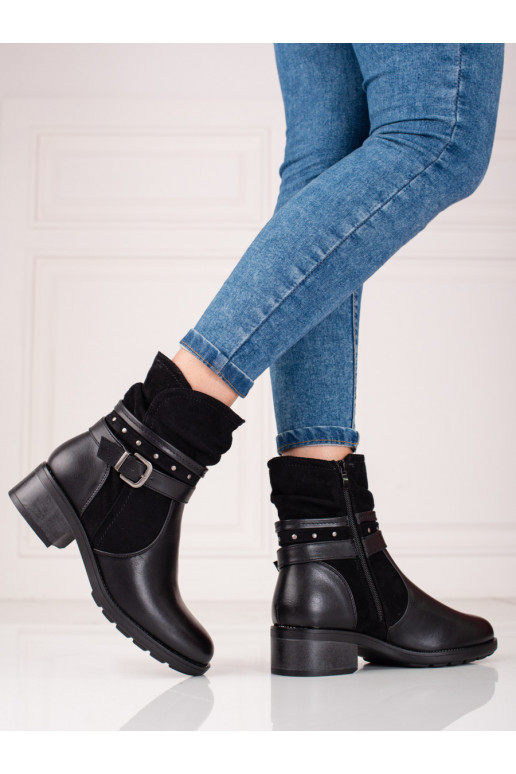 Bottines femme noires Shelovet Bottines femme noires Shelovet
