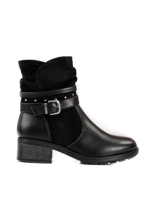 Bottines femme noires Shelovet Bottines femme noires Shelovet
