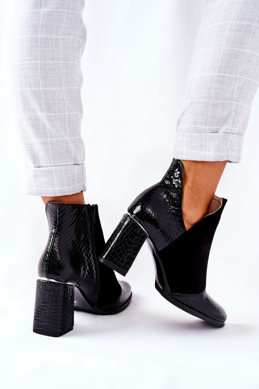 Bottines à talons pour femmes de... Bottines à talons pour femmes de...