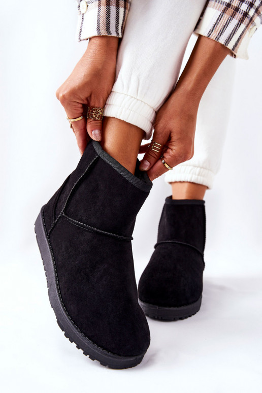 Bottes de neige réchauffées avec...