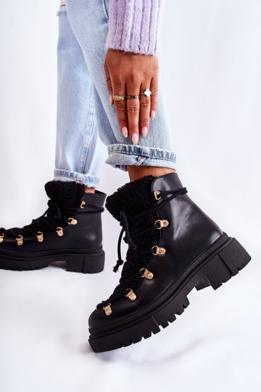 Bottines de couleur noire Arisa Bottines de couleur noire Arisa