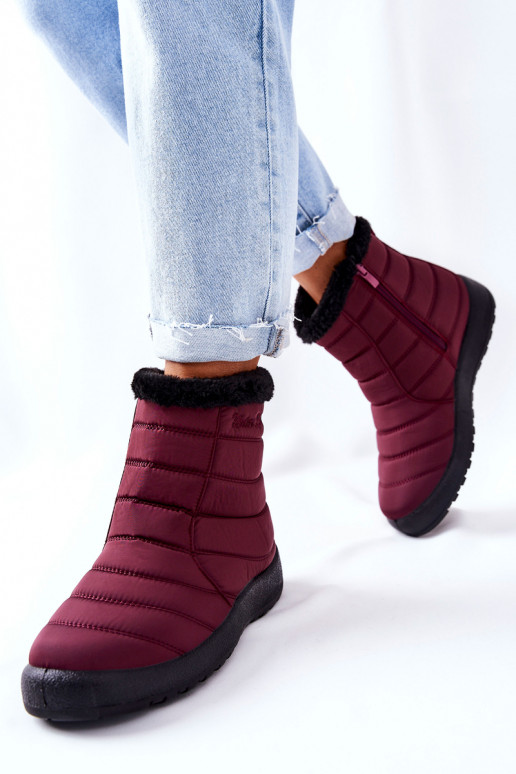 Bottes de neige bordeaux Mezyss Bottes de neige bordeaux Mezyss