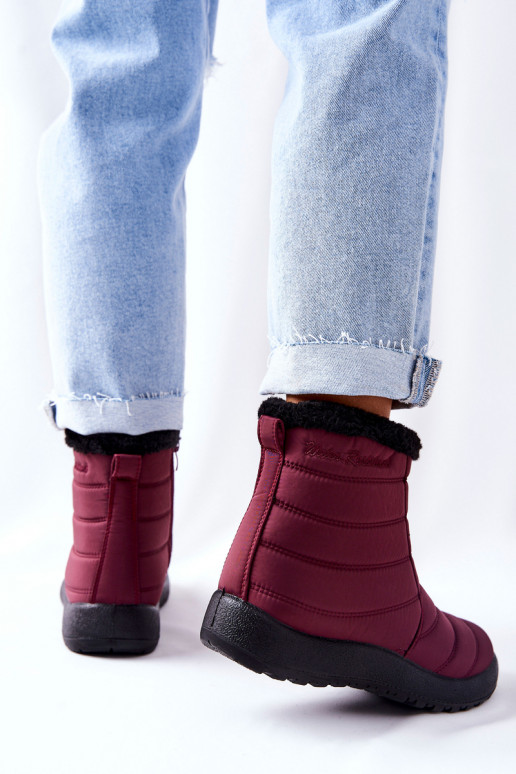 Bottes de neige bordeaux Mezyss Bottes de neige bordeaux Mezyss