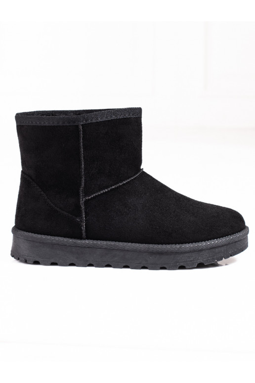 Bottes de neige chaudes noires Shelovet Bottes de neige chaudes noires Shelovet