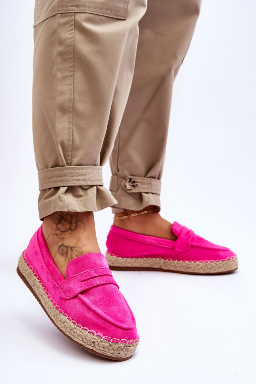 Keyla - Espadrilles en daim brillant... Keyla - Espadrilles en daim brillant...