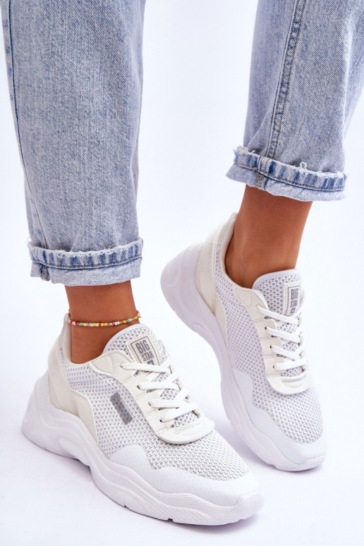 Chaussures de sport Memory Foam System Big Star couleur blanche