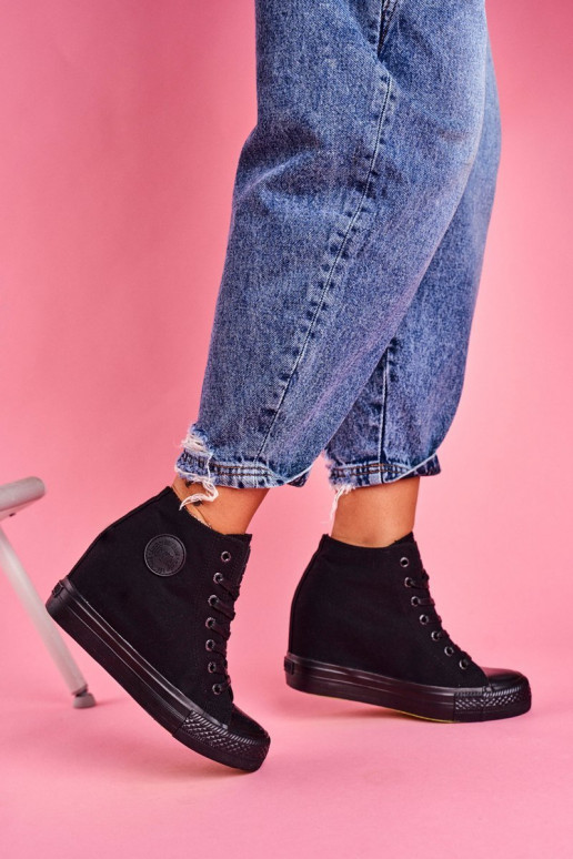 Chaussures noires modèle Big Star... Chaussures noires modèle Big Star...