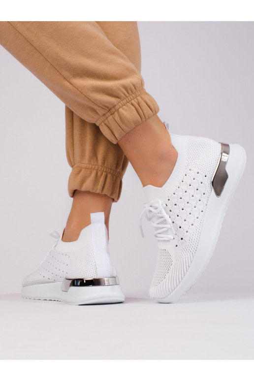 Chaussures textiles blanches Shelovet