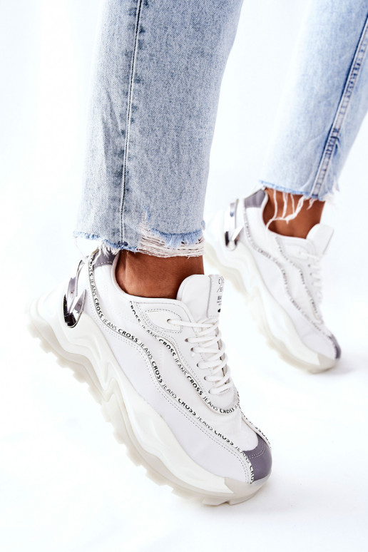 Chaussures style sport Cross Jeans II2R4017C couleur blanc