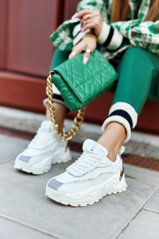 Chaussures style sport Cross Jeans II2R4017C couleur blanc