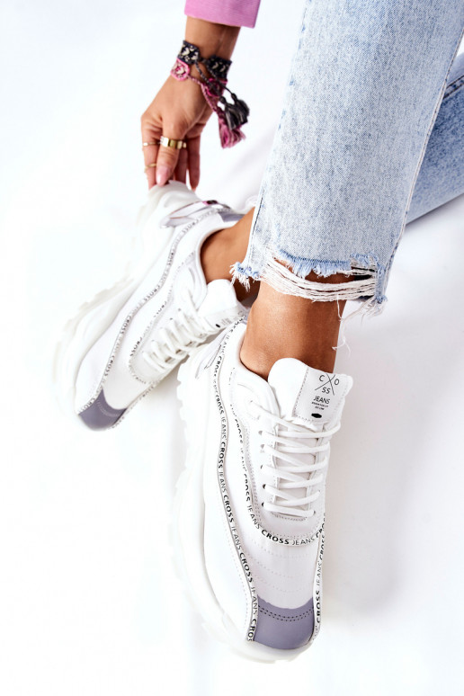 Chaussures style sport Cross Jeans II2R4017C couleur blanc