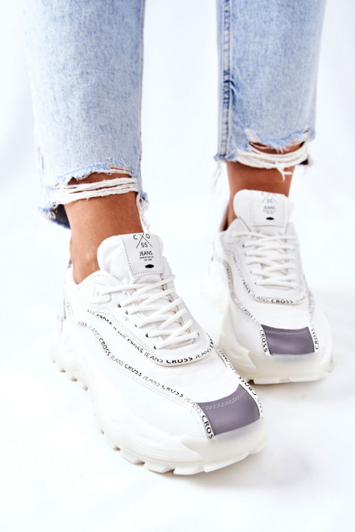 Chaussures style sport Cross Jeans II2R4017C couleur blanc