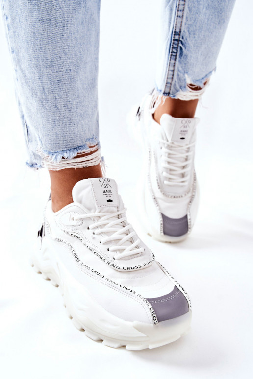 Chaussures style sport Cross Jeans II2R4017C couleur blanc