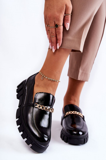 bottes en cuir verni avec... 2
