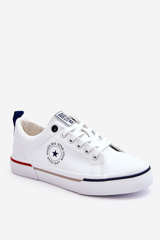 Chaussures décontractées blanches pour hommes Big Star