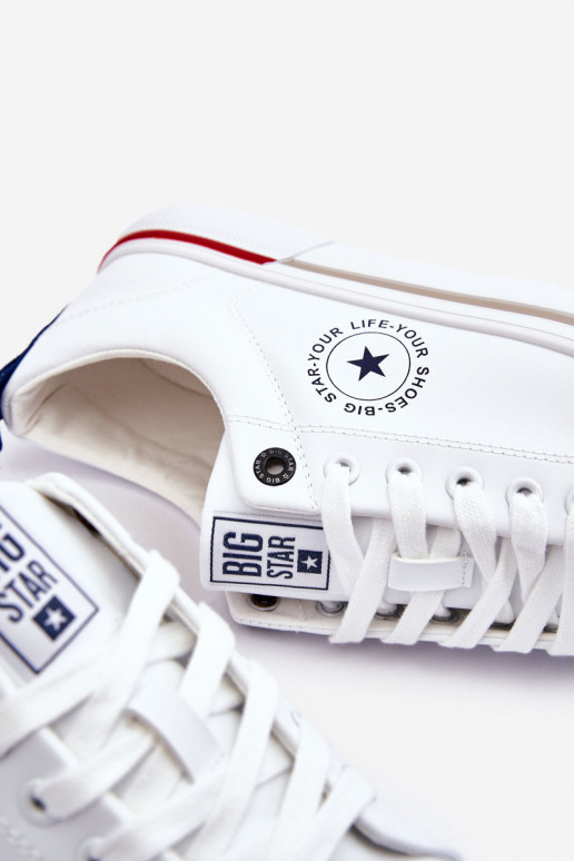 Chaussures décontractées blanches pour hommes Big Star