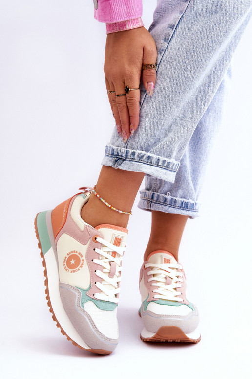 Chaussures modèle baskets en différentes couleurs Memory Foam System Big Star
