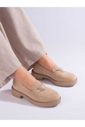 Mocassins Potocki beiges en... 2