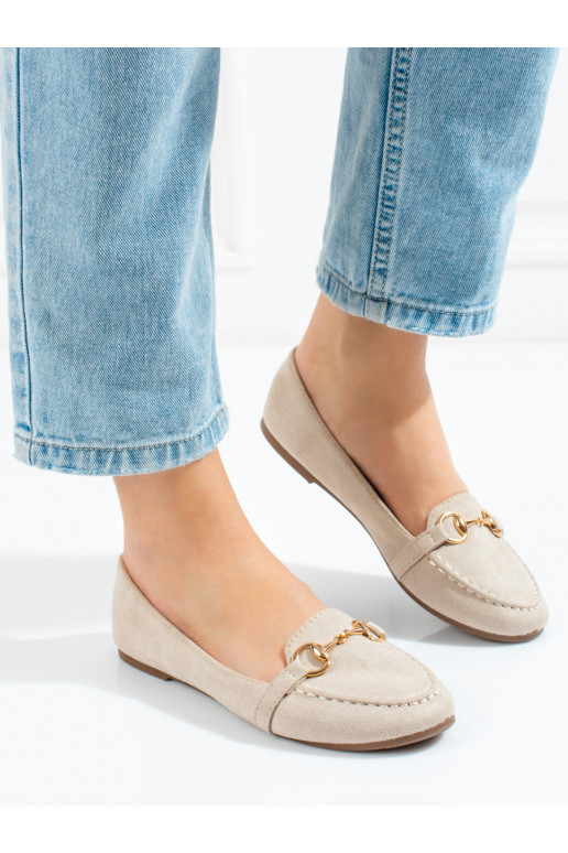 Mocassins femme Potocki beige