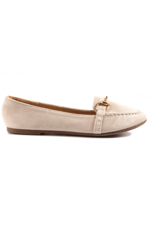 Mocassins femme Potocki beige