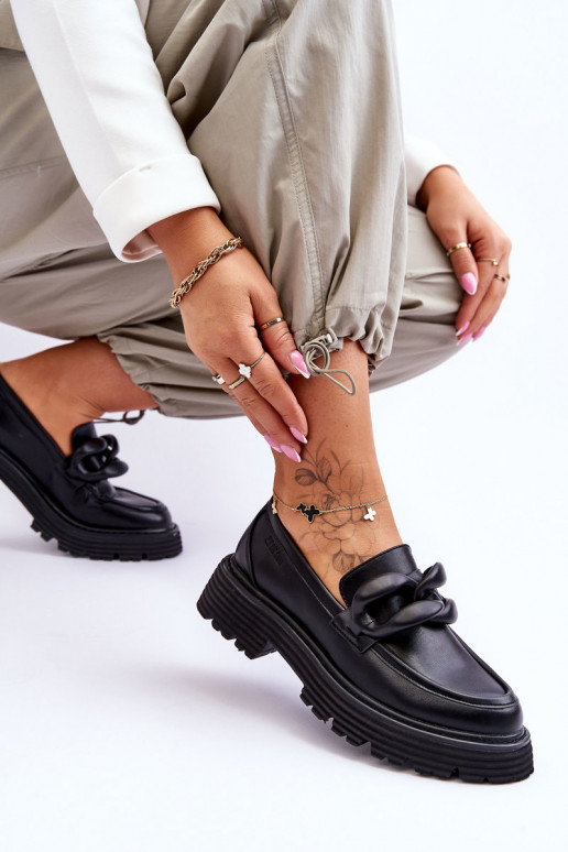 Mocassins Big Star couleur noir